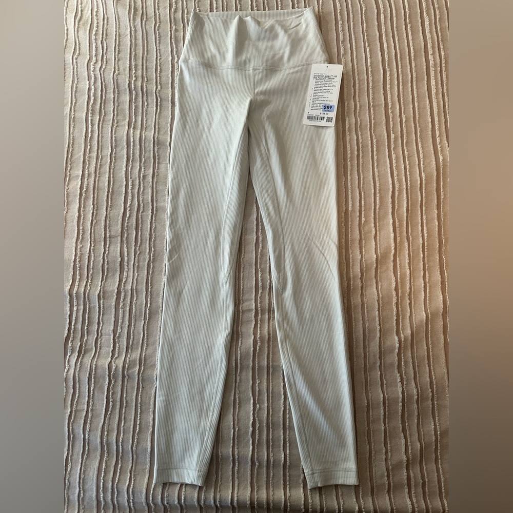 Lululemon Align HR Rib Pant 28” *SHINE*